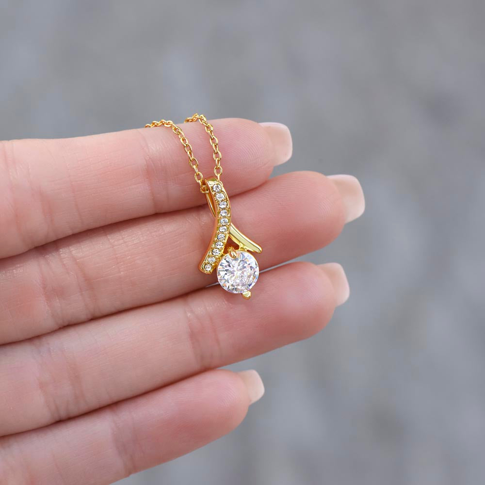 À ma Fille - les mots sont insuffisants - Collier Alluring Beauty