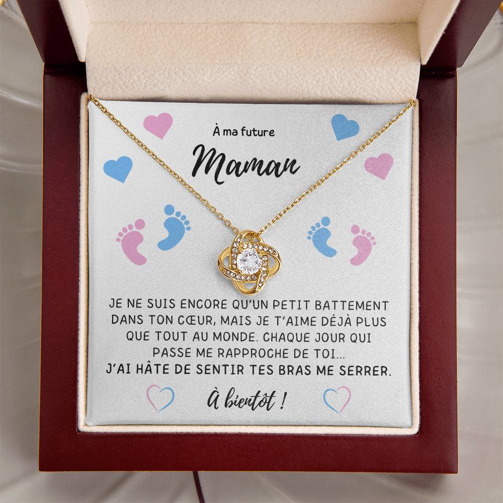 À ma Future Maman - Collier Love Knot