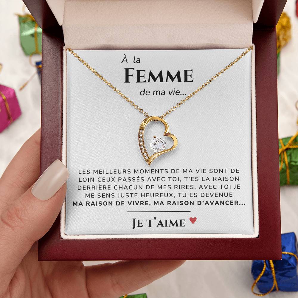 À ma Femme - Les meilleurs moments - Collier Forever Love