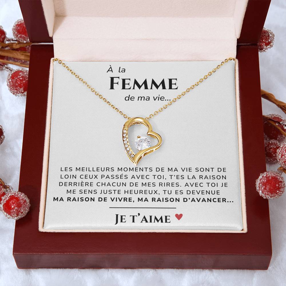 À ma Femme - Les meilleurs moments - Collier Forever Love