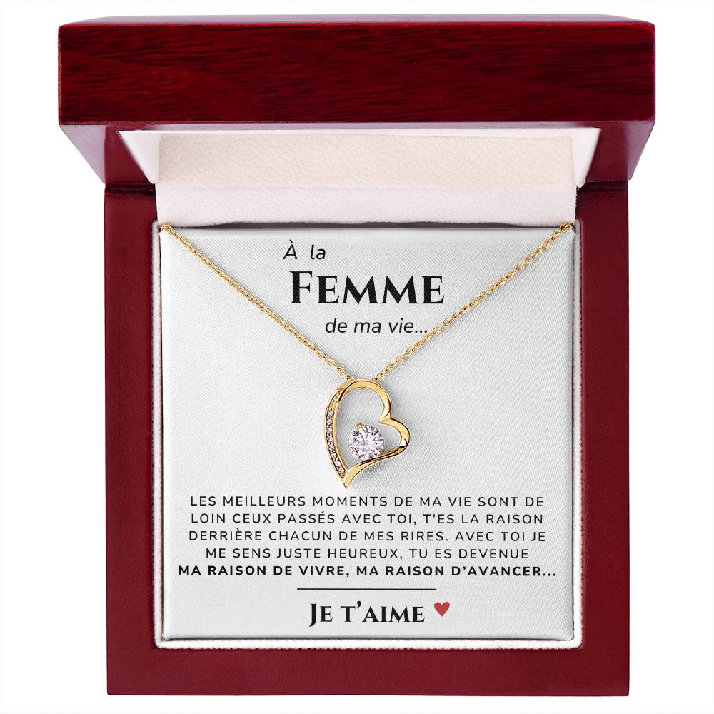 À ma Femme - Les meilleurs moments - Collier Forever Love