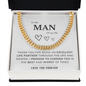 To my Man - An excellent partner - Cuban Link Chain