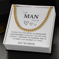 To my Man - An excellent partner - Cuban Link Chain