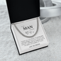 To my Man - An excellent partner - Cuban Link Chain