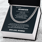To my Grandson - Do your best! - Cuban Link Chain