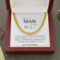 To my Man - An excellent partner - Cuban Link Chain