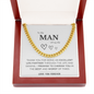 To my Man - An excellent partner - Cuban Link Chain