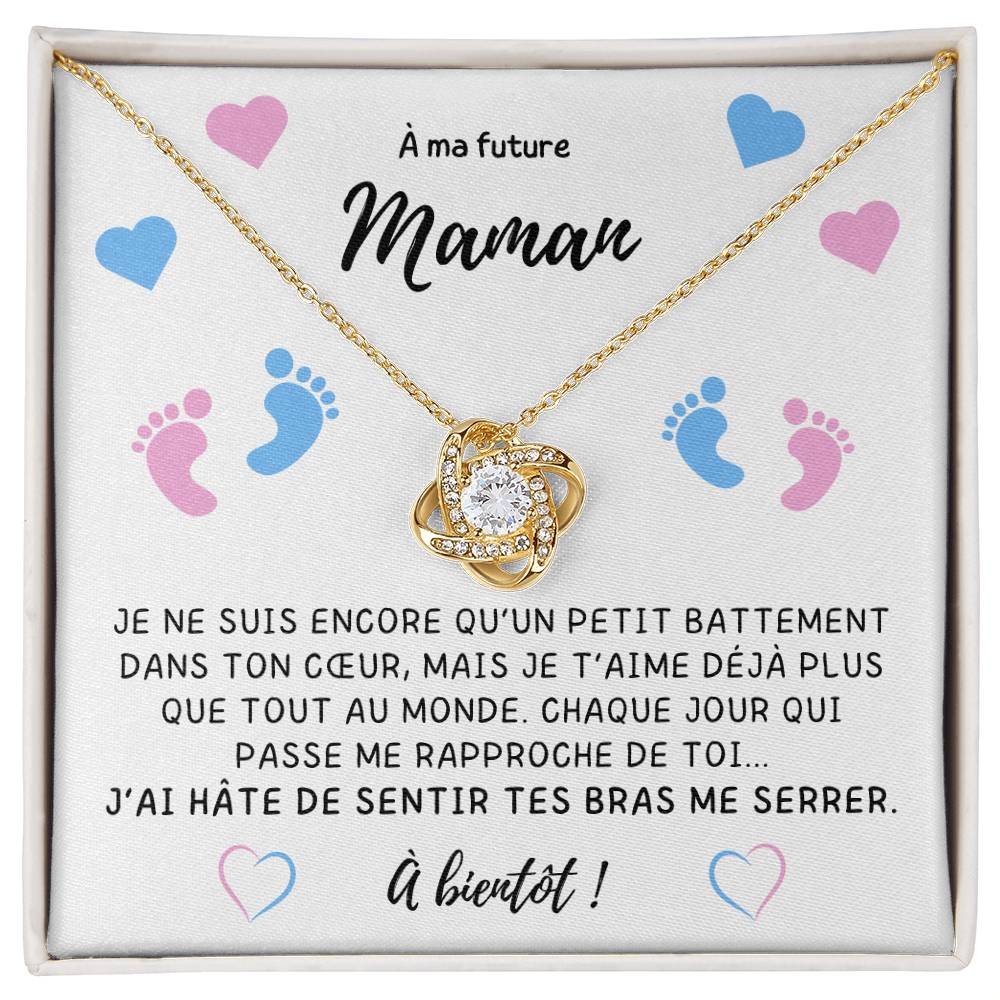 À ma Future Maman - Collier Love Knot