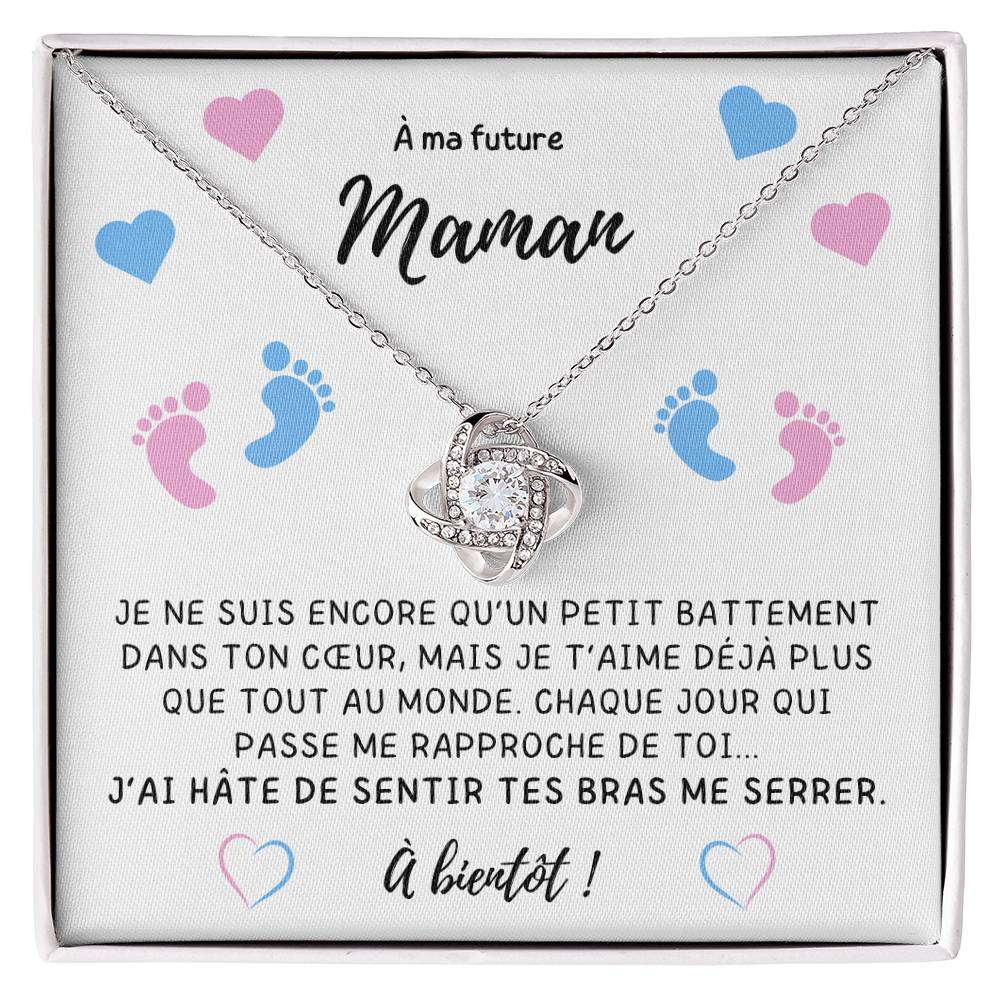 À ma Future Maman - Collier Love Knot