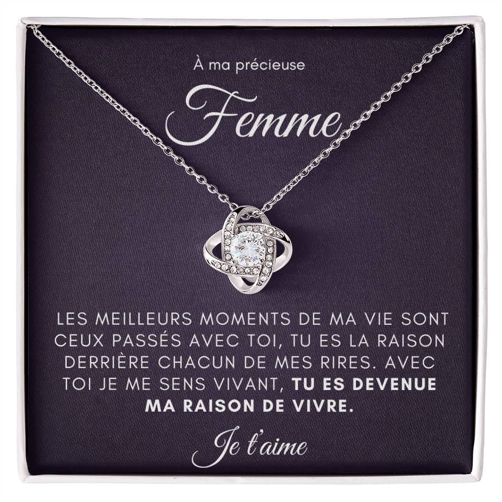 À ma Femme - Les meilleurs moments - Collier Love Knot