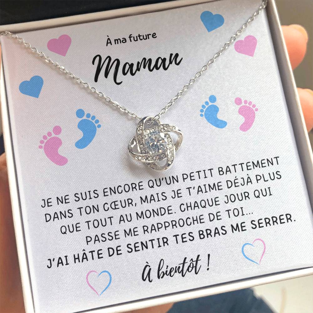 À ma Future Maman - Collier Love Knot