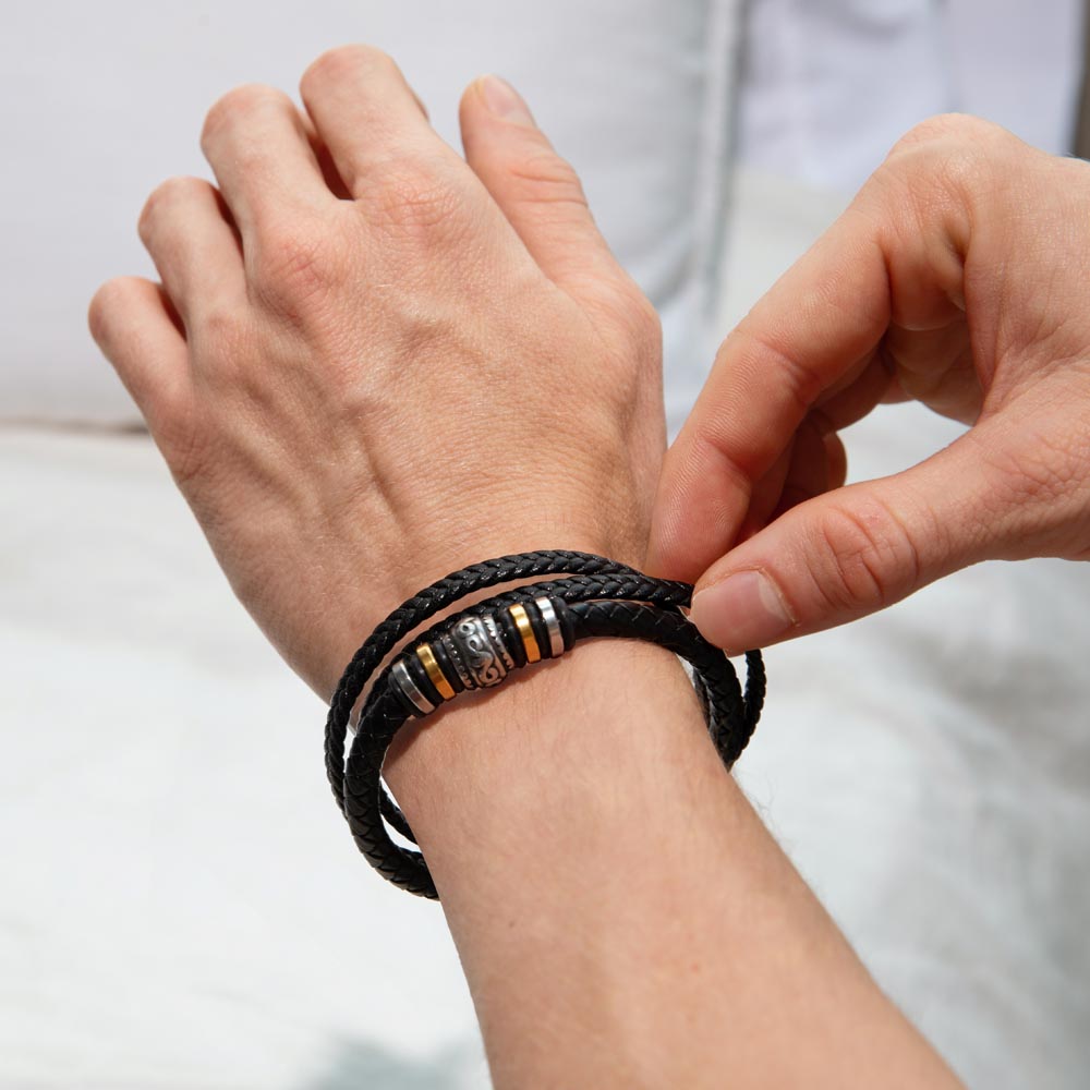 À mon fils - Bracelet "Love you forever"