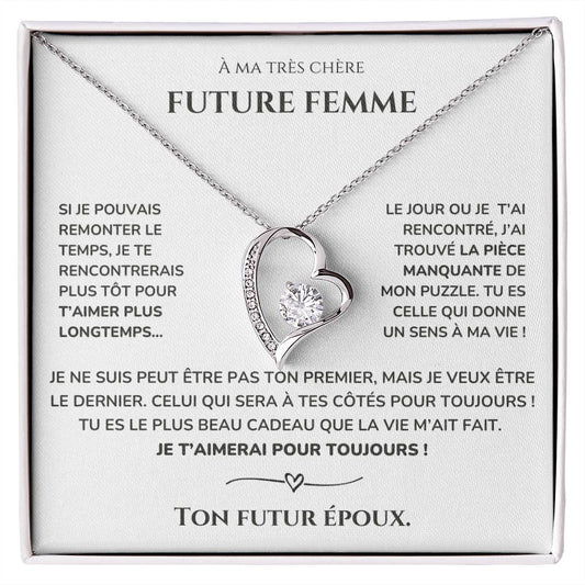 À ma Femme - Ma pièce manquante - Collier Forever Love