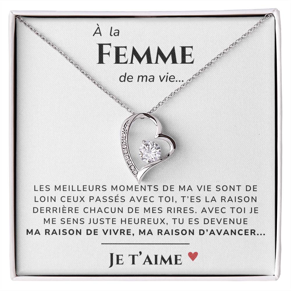 À ma Femme - Les meilleurs moments - Collier Forever Love