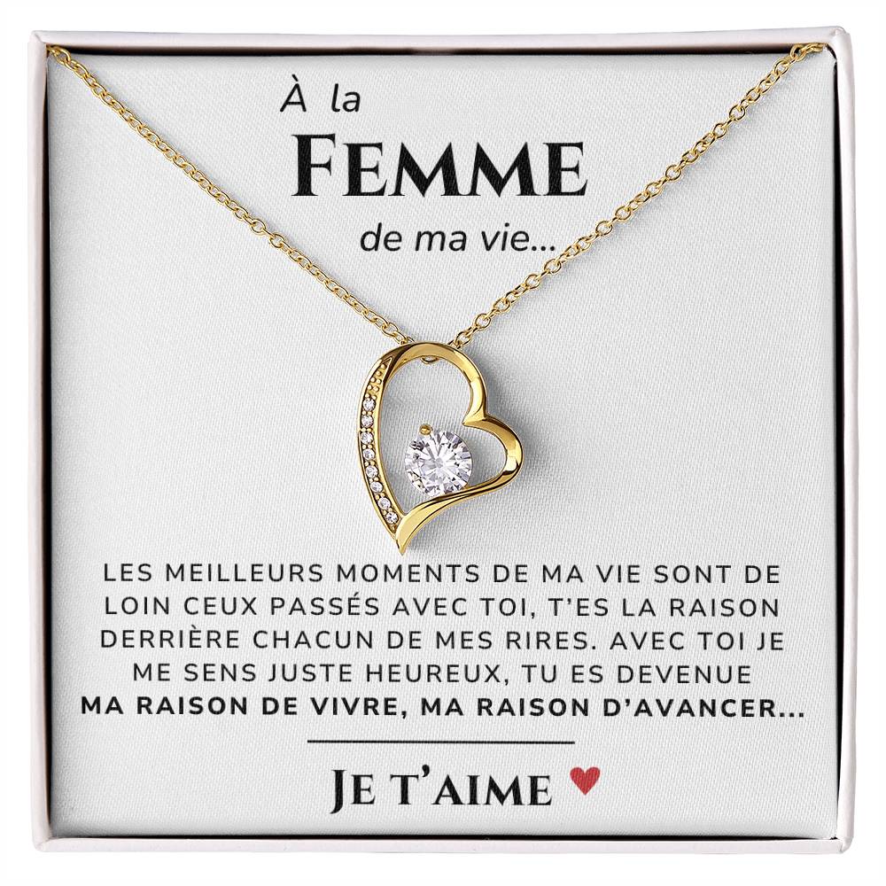 À ma Femme - Les meilleurs moments - Collier Forever Love