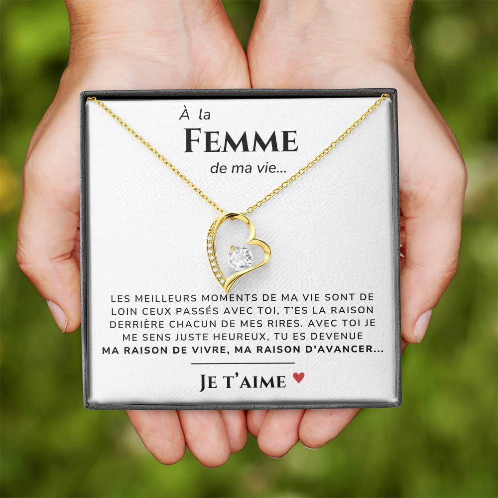 À ma Femme - Les meilleurs moments - Collier Forever Love