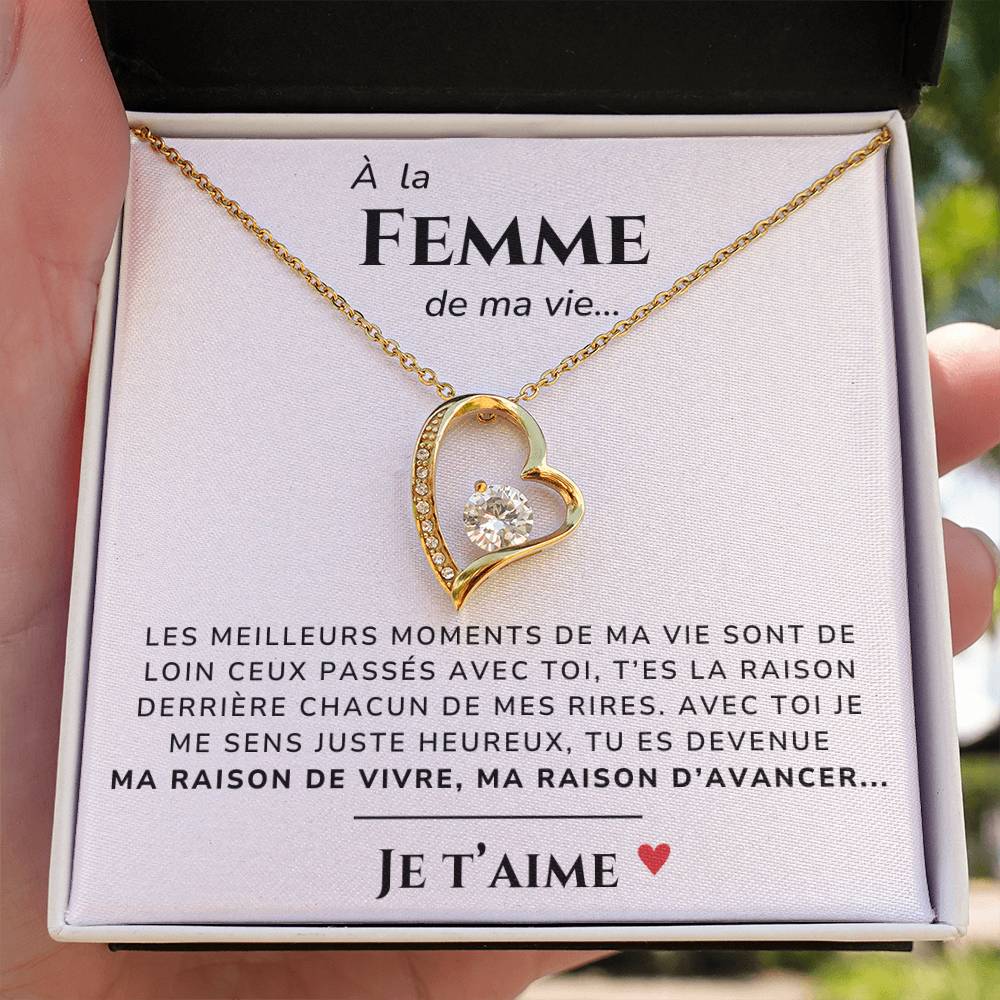 À ma Femme - Les meilleurs moments - Collier Forever Love